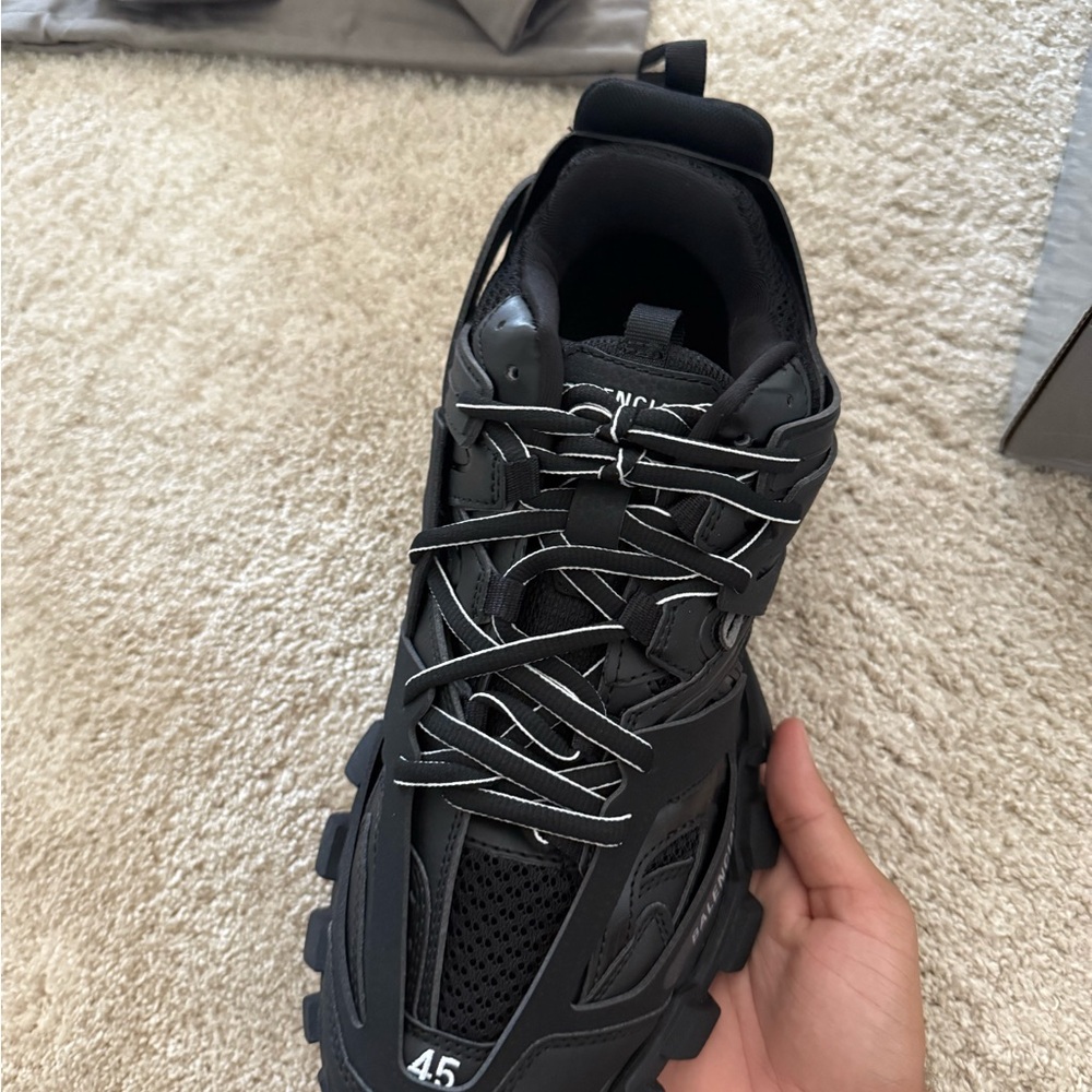 Balenciaga Black Track Sneakers - Picture 5 of 7